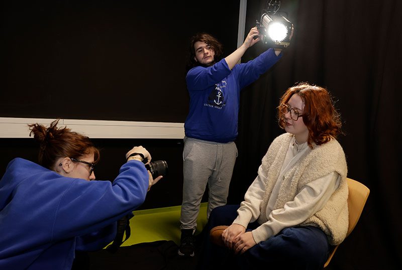 Fotografie im Fotostudio